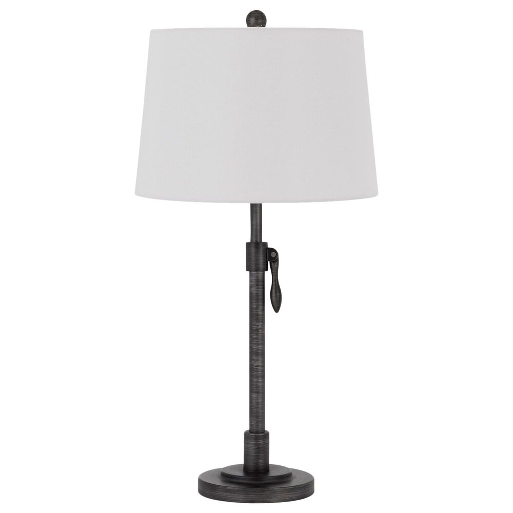 Cal Lighting Riverwood Table Lamp in Antique Silver, , large
