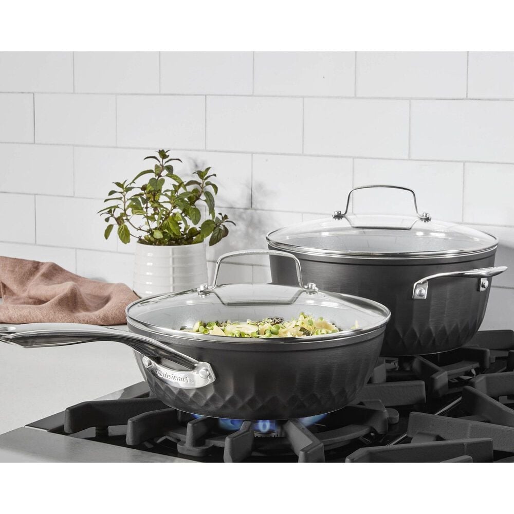 Deal Partners, Inc 11-Piece Non-Stick Cookware Set in Black, , large