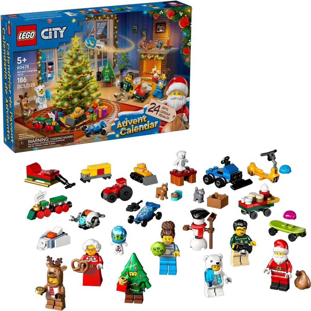LEGO City Advent Calendar 2025 Building Set, , large