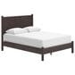 Ashley Pamytta 4-Piece Queen Panel Platform Bedroom Set in Rich Brown, , large