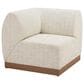 Zuo Modern Christy Outdoor Corner Chair in Beige, , large