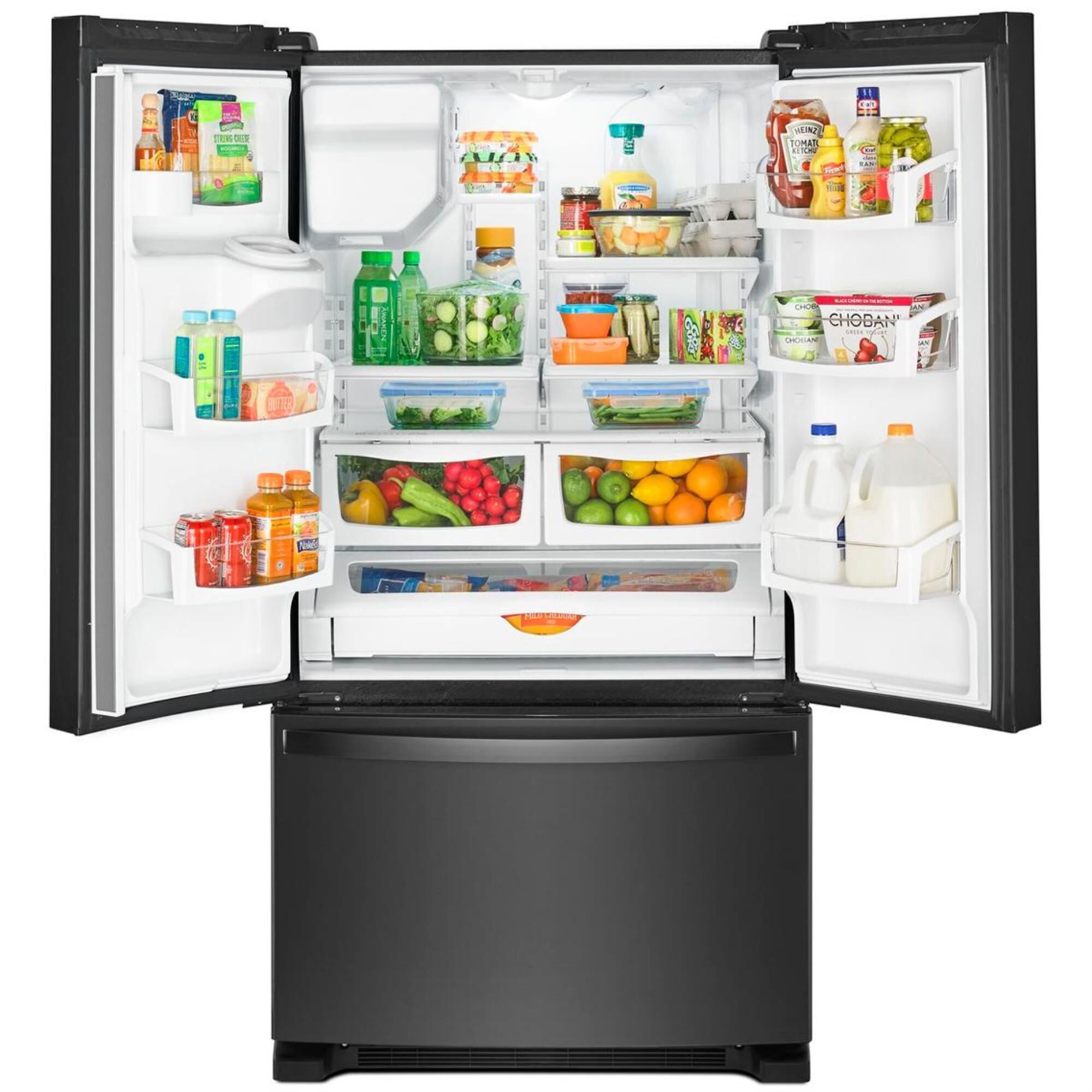 whirlpool 25cuft french door refrigerator