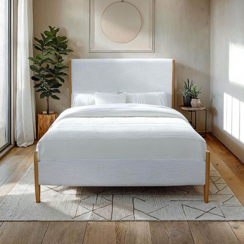 37B Kamelia King Platform Bed in Sand, , large