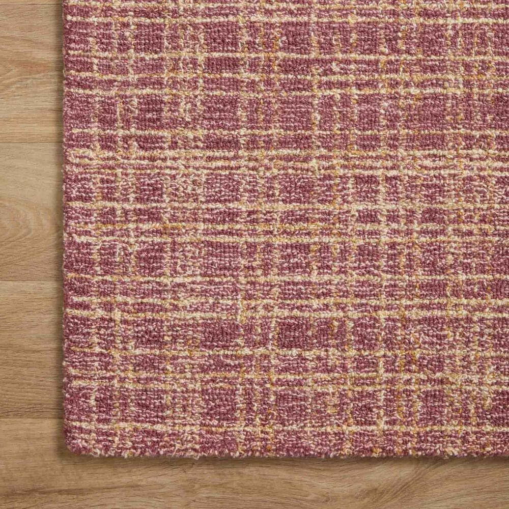 Chris Loves Julia x Loloi Polly 2&#39; x 5&#39; Berry and Natural, , large