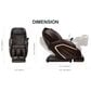 Osaki AmaMedic Hilux 4D Premium Massage Chair in Taupe, , large