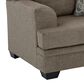 Ashley Stonemeade Chair and a Half with Ottoman in Nutmeg, , large