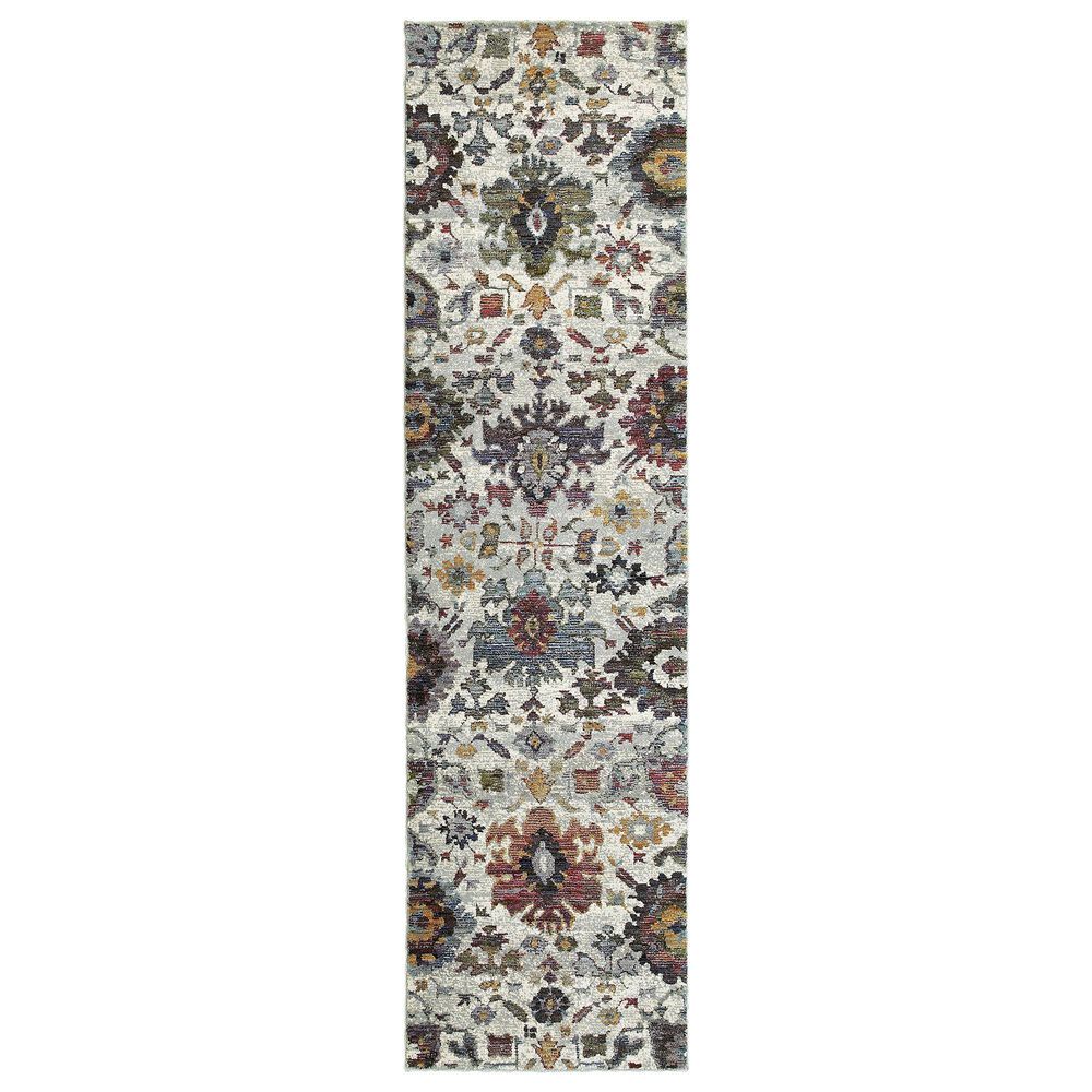 Oriental Weavers Andorra 7129A 2'3" x 8' Stone Runner NFM
