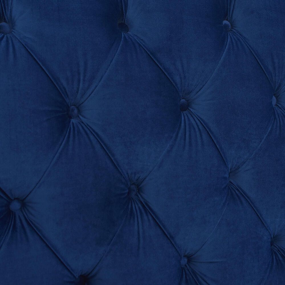 Jennifer Taylor Home Nautlius King Bed in Navy Blue NFM