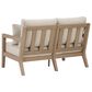 Ashley Hallow Creek Patio Loveseat in Beige, , large