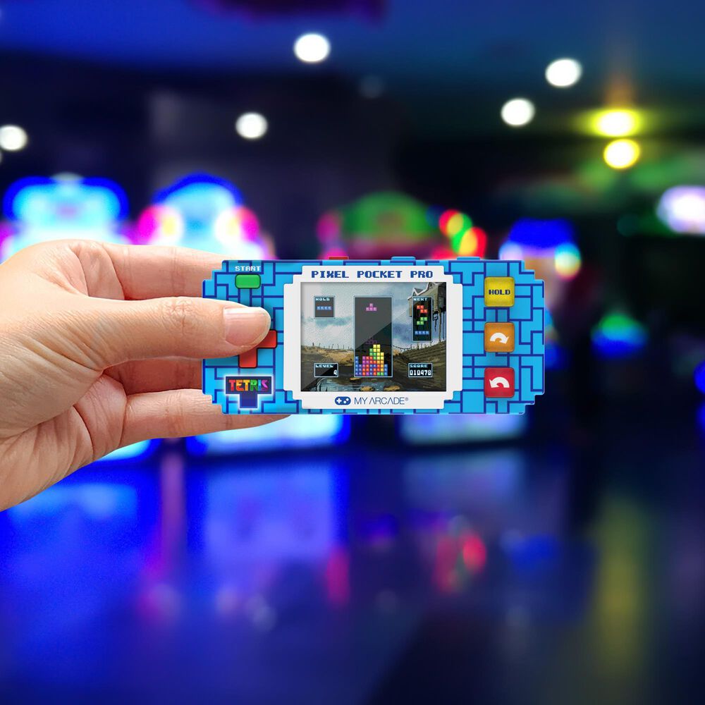 My Arcade Tetris Pixel Pocket Pro Handheld System in Multicolor, , large