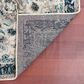 Amer Rugs Montana 2"7" x 8" Teal Runner, , large