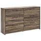 Ashley Elbrim 5-Piece King Bedroom Set in Brown with LED and USB Ports, , large