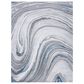 Safavieh Craft CFT845M 6"7" x 9" Blue and Grey Area Rug, , large