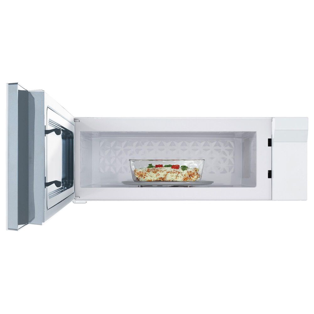 GE Profile 1.2 Cu. Ft. Over-the-Range Low Profile Sensor Microwave Oven in White, , large