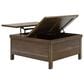 Ashley Moriville Lift Top Coffee Table in Grayish Brown, , large