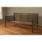 Kodiak Boho Twin Daybed with Pop Up Trundle and Mattress in Rustic Walnut, , large