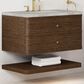 James Martin Allamari 36" Single Bathroom Vanity in Sable with 3 cm Victorian Silver Silestone Top and Rectangular Sink, , large