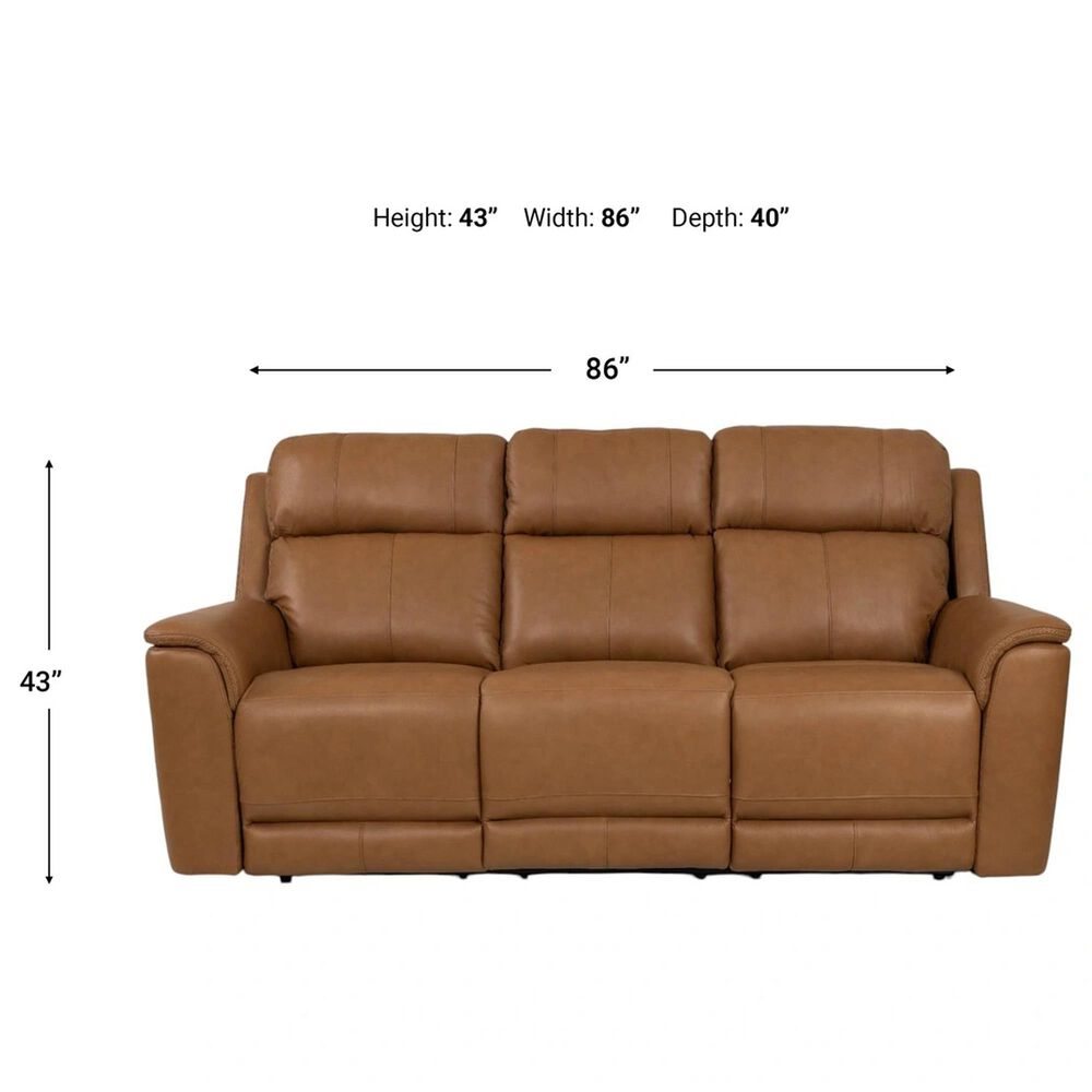 Mayberry Hill Mustang Power Reclining Sofa in Aline Butternut, , large