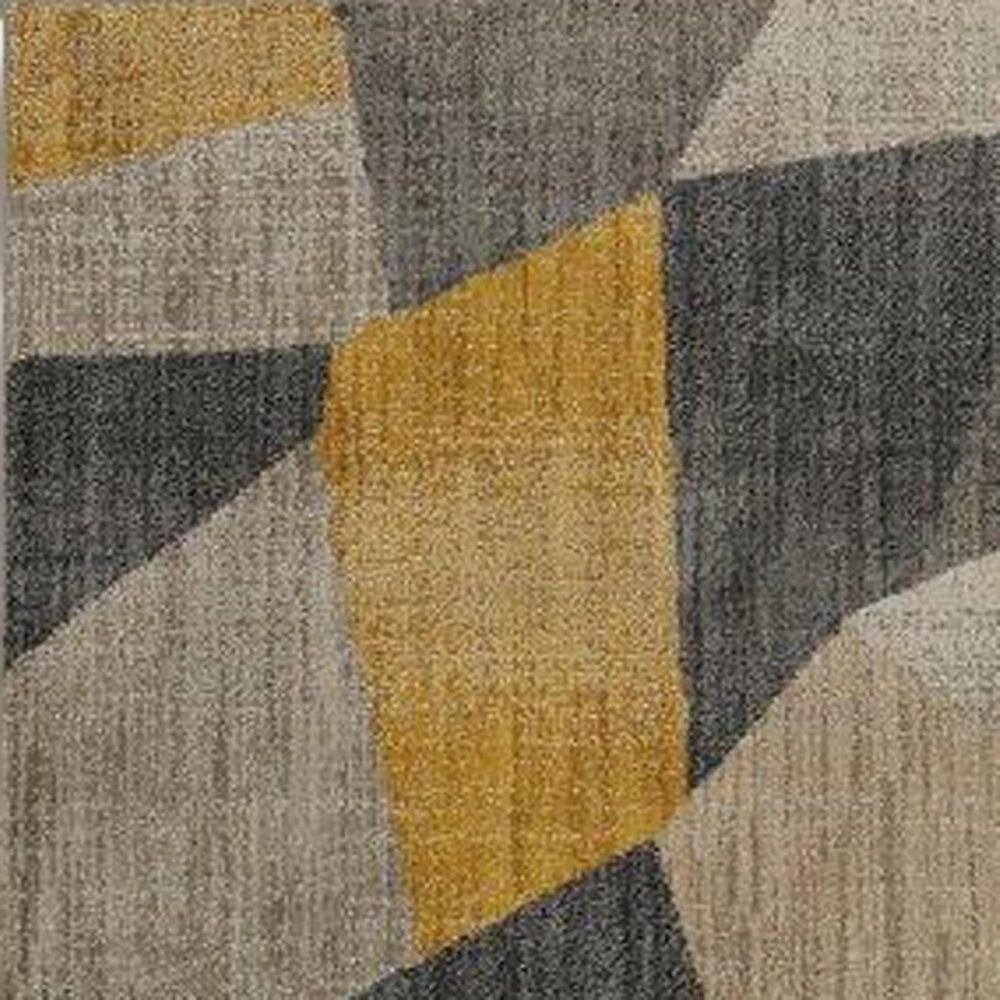 Mohawk Metropolitan Downtown 91001 8&#39; x 11&#39; Mustard Area Rug, , large