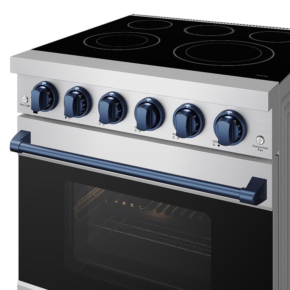 Thor Kitchen Gordon Ramsay 30" Eletric Range Color Kit in Navy Blue, , large