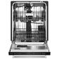 KitchenAid 24" Built In Bar Handle Dishwasher with Top Control in Black Stainless, , large