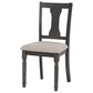 Linon Home Decor Willow Side Chair in Dark Grey, , large