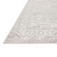 Loloi II Odette 11"2" x 15"7" Silver and Ivory Area Rug, , large