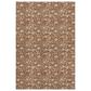 Dalyn Rug Company Soft Essentials Floral Paprika 9" x 12" Indoor/Outdoor Area Rug, , large
