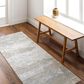 Surya Brunswick 2"7" x 7"3" Cream, Light Slate, Taupe, Blue, Gray and Seafoam Runner, , large