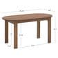 Linon Home Decor Adirondack Coffee Table in Brown, , large