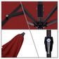 California Umbrella Casa 9" Red Market Umbrella without Base, , large