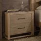 Viceray Collections Lodge and Loft 2-Drawer Nightstand in Blond Oak, , large