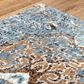 RIZZY Elite 10" x 13" Gray, Denim and Brown Area Rug, , large