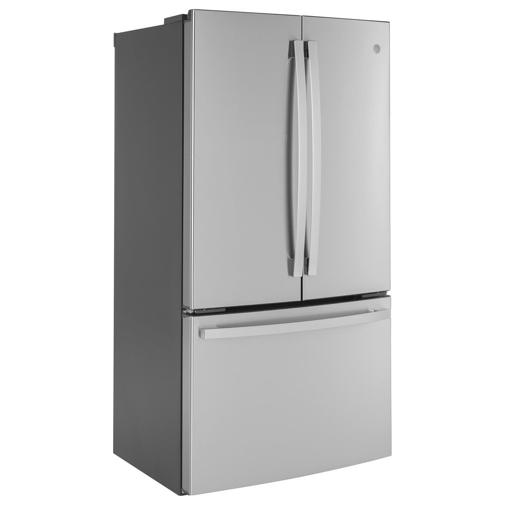 GE Appliances 23.1 Cu. Ft. Counter Depth French Door Refrigerator in Stainless Steel, , large