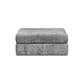 Xenia Square Ottoman in Scarborough Steel, , large