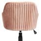 Impressions Vanity Adelyn Swivel Vanity Chair in Pink, , large