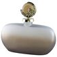 Ashley Acario 11.75" Jar in Taupe and Gold, , large