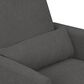 DaVinci Olive All-Purpose Swivel Glider with Bonus Ottoman in Dark Grey, , large