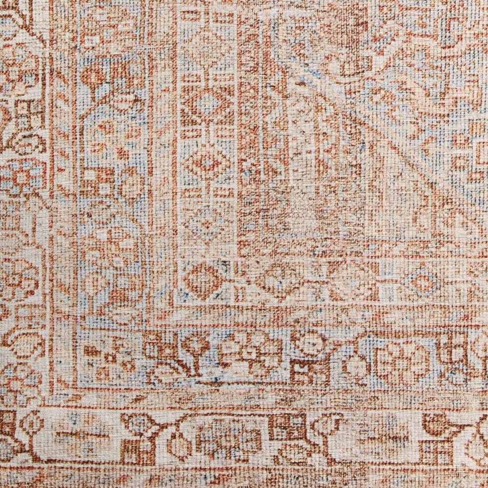 Chris Loves Julia x Loloi Jules 2&#39;6&quot; x 12&#39; Tangerine and Mist Runner, , large