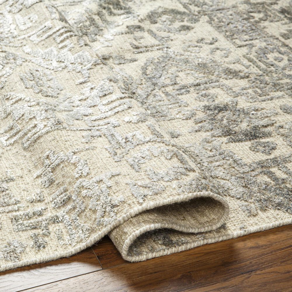 Surya Amina 2&#39; x 3&#39; Beige and Ivory Area Rug, , large