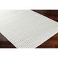 Surya Ariel AIL2300 9" x 12" Gray and White Area Rug, , large