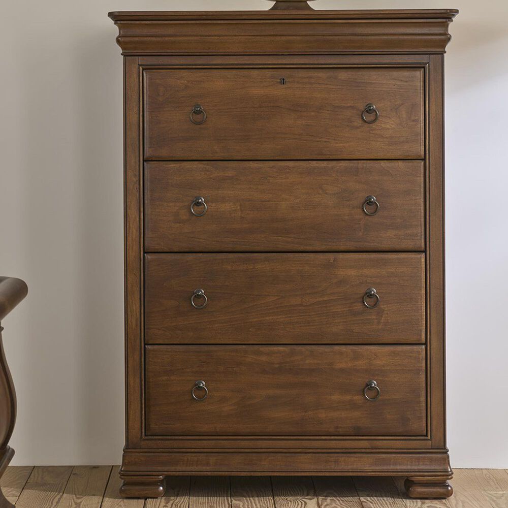 Universal Furniture New Lou 5-Drawer Chest in Cognac, , large