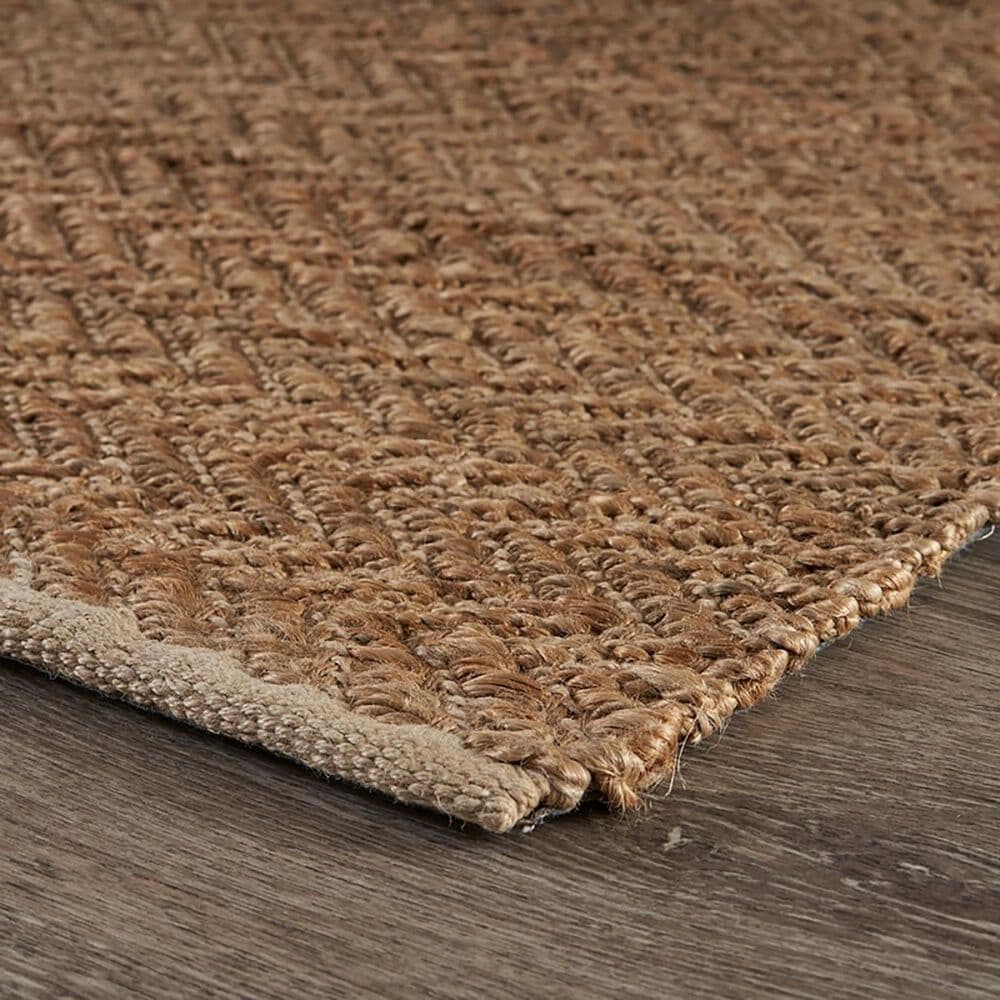L&amp;R Resources Natural Fiber 7&#39;9&quot; x 9&#39;9&quot; Bright White Area Rug, , large