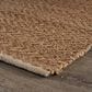 L&R Resources Natural Fiber 7"9" x 9"9" Bright White Area Rug, , large