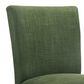 Coaster Paxton Counter Chair with Green Upholstery in Warm Brown, , large