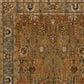 Karastan Spice Market Myanmar Tobacco 12" x 15" Area Rug, , large