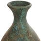 Maple and Jade 31" Antique Style Decorative Vase in Weathered Green, , large