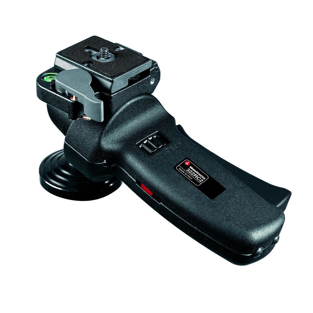 Manfrotto Horizontal Grip Action Ball Head with RC2 Rapid Connect, , large