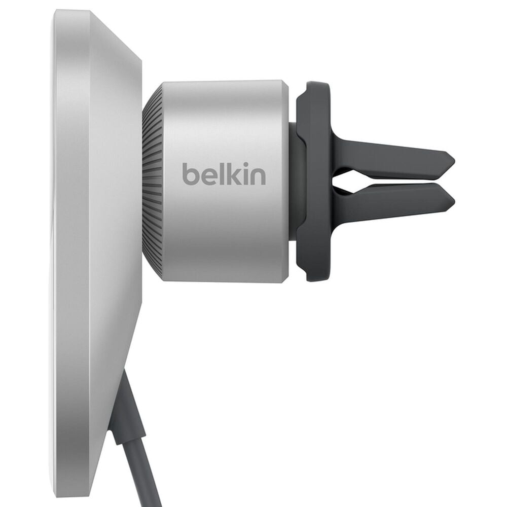 Belkin BoostCharge Pro 15W Magnetic Wireless Car Charger in Grey, , large