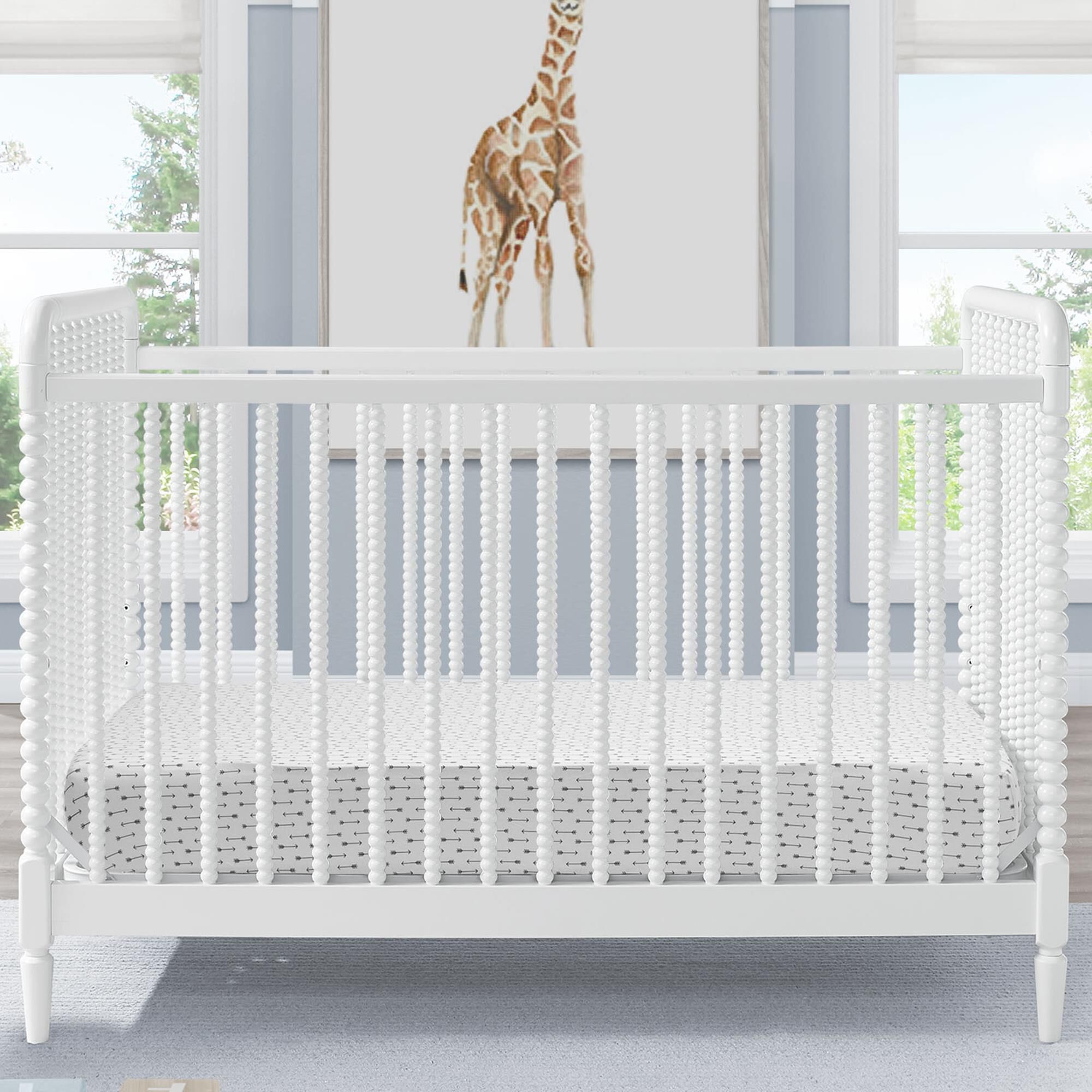 Delta bianca white crib hot sale